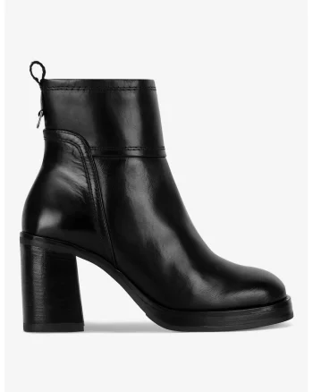 Ghete dama  5903419555466, Piele naturala, Negru, Negru
