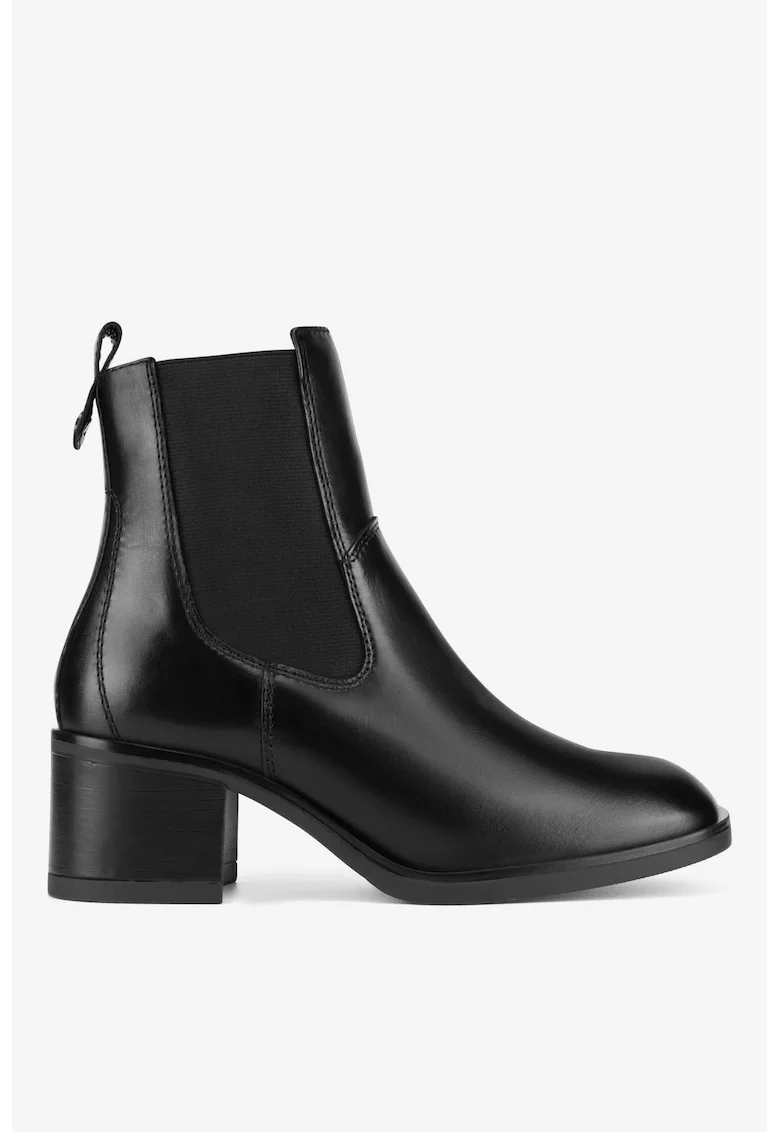 Ghete dama  5903419560729, Piele naturala, Negru, Negru