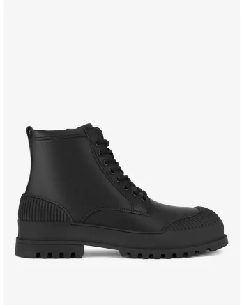 Ghete barbati  5903419652622, Piele naturala, Negru, Negru