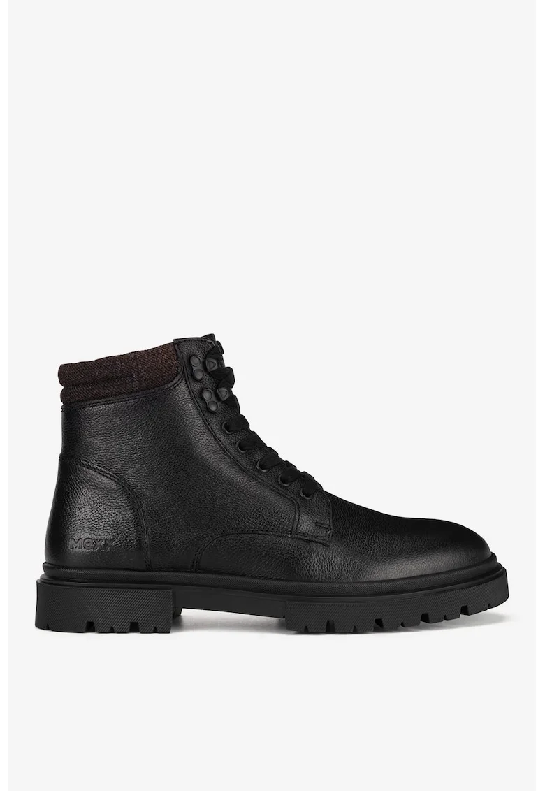 Ghete barbati  5903419664571, Piele naturala, Negru, Negru