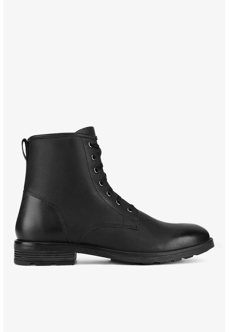 Ghete barbati  5903419771606, Piele naturala, Negru, Negru