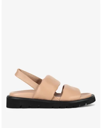 Sandale dama  5903698027548, Piele naturala, Bej, Bej