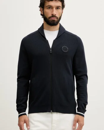 BOSS Green cardigan pentru bărbați cu vâscoză KN_Union FZ