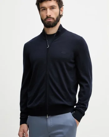 BOSS cardigan pentru bărbați din lână H-Balonso-L