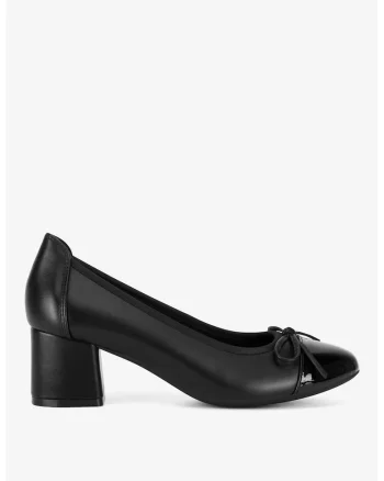 Pantofi dama  5903698112190, Piele naturala, Negru, Negru