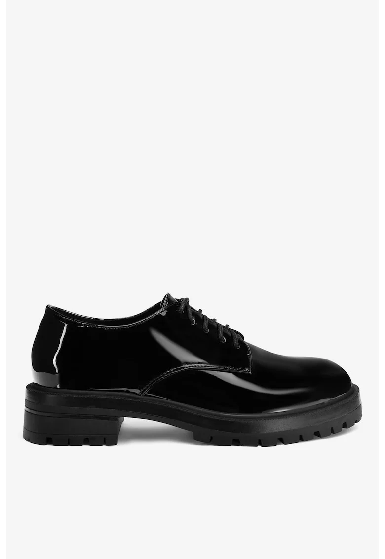 Pantofi dama  5903698104959, Sintetic, Negru, Negru
