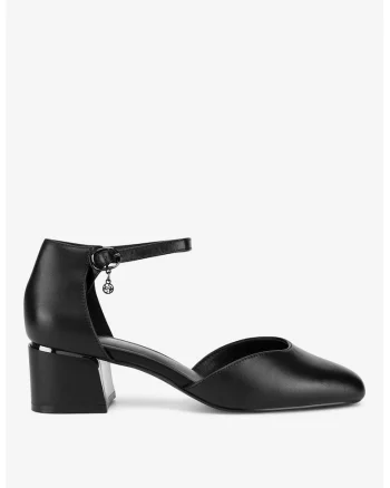 Pantofi dama  5903698097244, Piele naturala, Negru, Negru