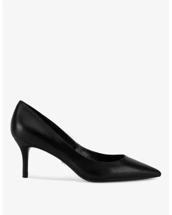 Pantofi dama  5903698189536, Piele naturala, Negru, Negru