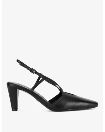 Pantofi dama  5903698588292, Piele naturala, Negru, Negru