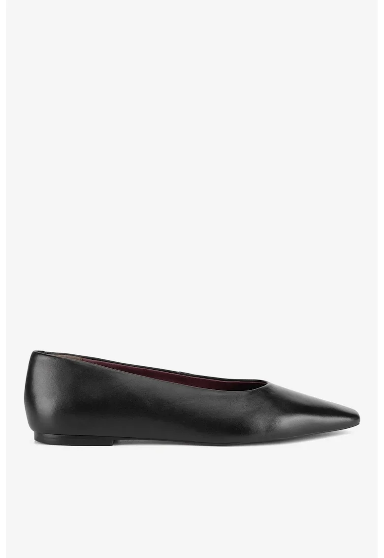 Balerini  5903698599120, Piele naturala, Negru, Negru