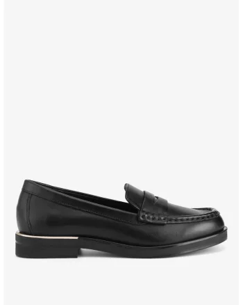 Mocasini dama  5903698599816, Piele naturala, Negru, Negru