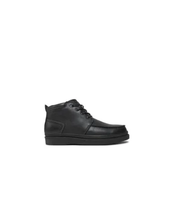 Ghete barbati  Piele naturala, Negru, Negru
