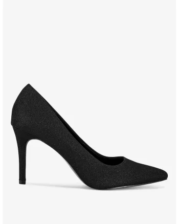 Pantofi dama  5904862302706, Textil, Negru, Negru