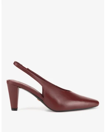 Pantofi dama  5904862303246, Piele naturala, Rosu, Rosu