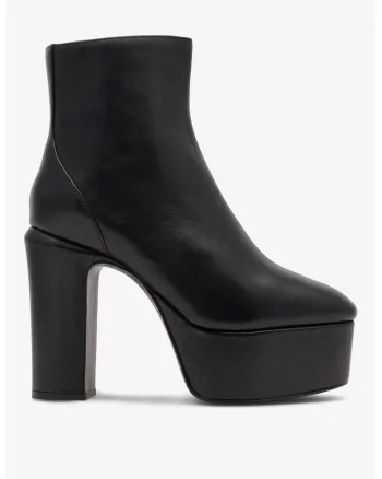 Ghete dama  5905588004592, Piele naturala, Negru, Negru