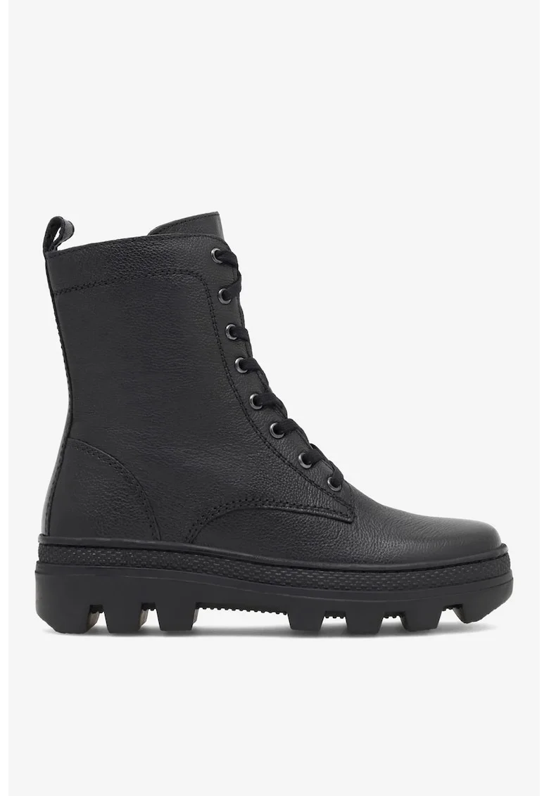 Ghete dama  5905588059769, Piele naturala, Negru, Negru