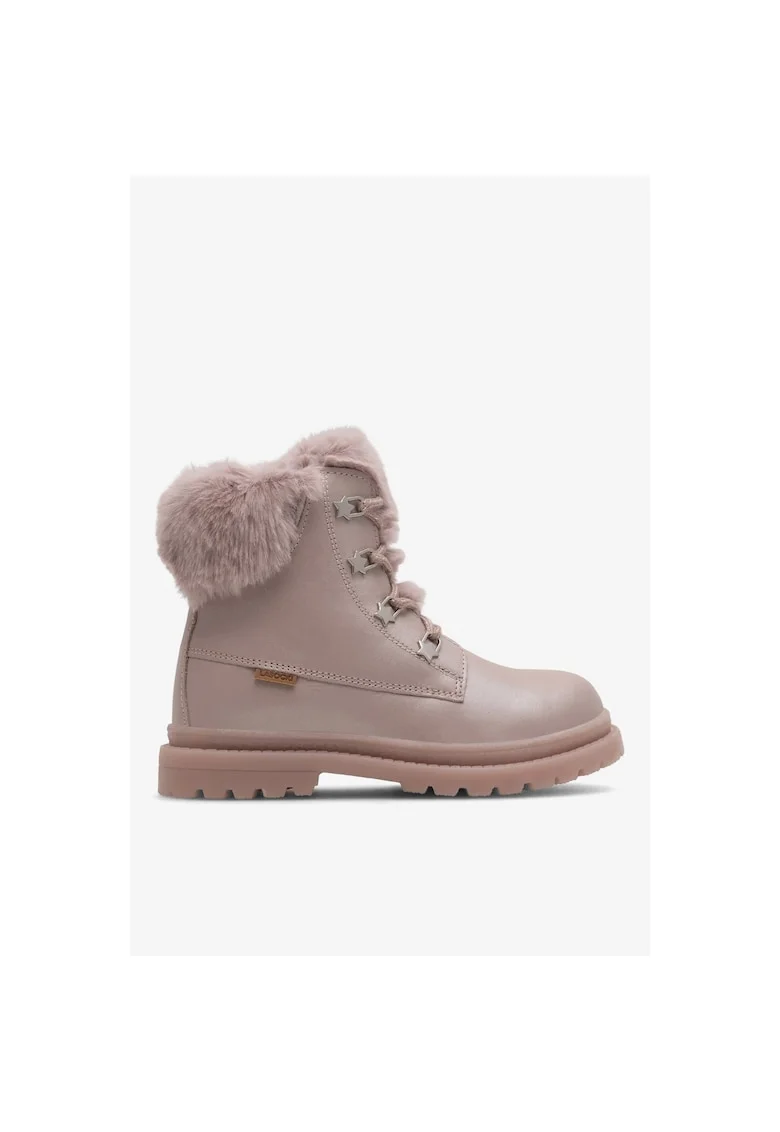 Ghete fete  Roz, Piele naturala, Roz