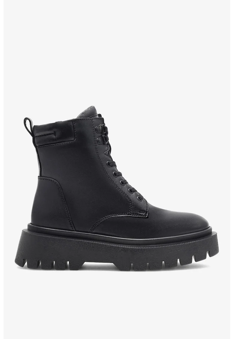 Ghete dama  5905588072966, Piele naturala, Negru, Negru