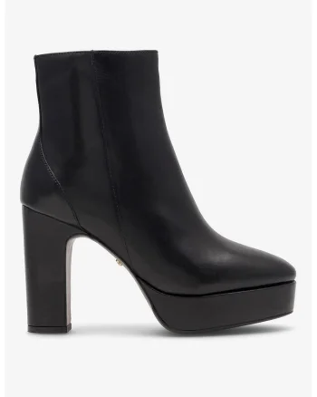 Ghete dama  5905588005643, Piele naturala, Negru, Negru