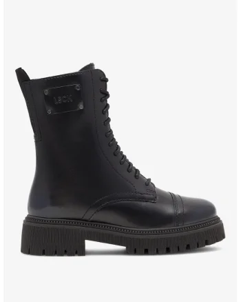 Ghete dama  5905588170884, Piele naturala, Negru, Negru
