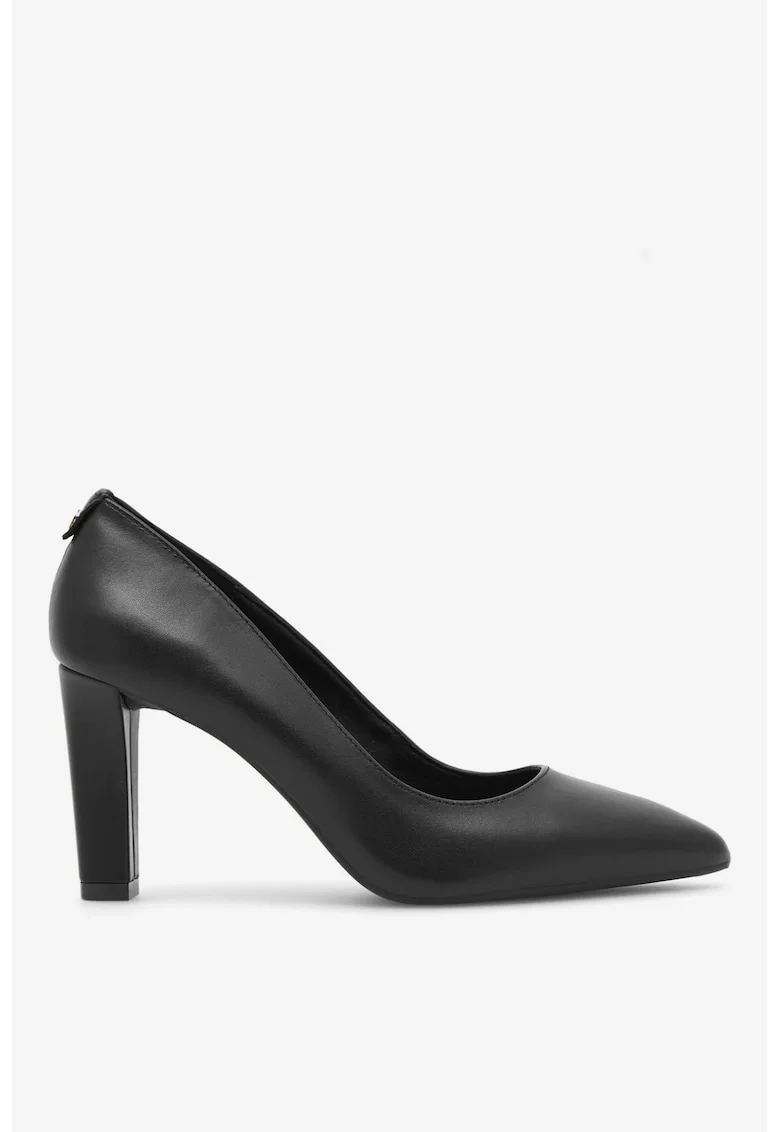 Pantofi dama  5905588325666, Piele naturala, Negru, Negru
