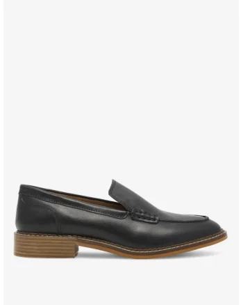 Mocasini dama  5905588331100, Piele naturala, Negru, Negru
