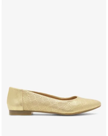 Balerini  5905588370475, Piele naturala, 36 EU, Auriu