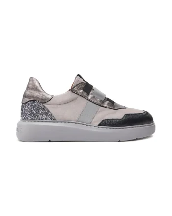 Sneakers Cervo-I24 CHI243651 Gri,  Piele naturala