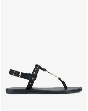 Sandale dama  5905588676966, Sintetic, Negru, Negru
