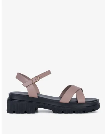 Sandale dama  5905588696841, Sintetic, Negru, Negru