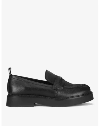 Mocasini dama  5905588691310, Piele naturala, Negru, Negru