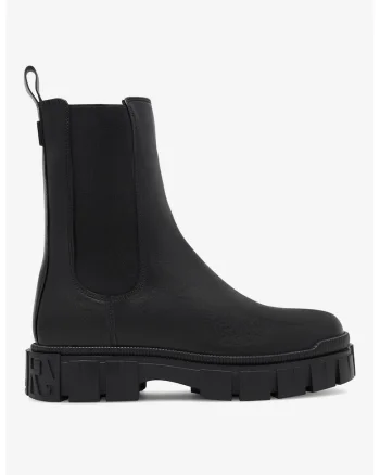 Ghete dama  5905588012931, Piele naturala, Negru, Negru