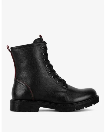 Ghete dama  5905588761389, Piele naturala, Negru, Negru