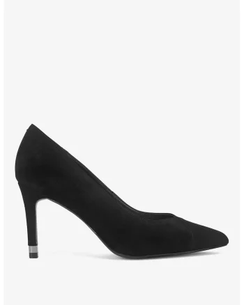 Pantofi dama  5905588777731, Piele intoarsa, Negru, Negru