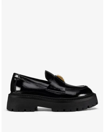 Mocasini dama  5905588822127, Piele naturala, Negru, Negru