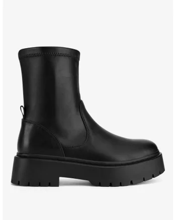 Ghete dama  5905588825159, Sintetic, Negru, Negru