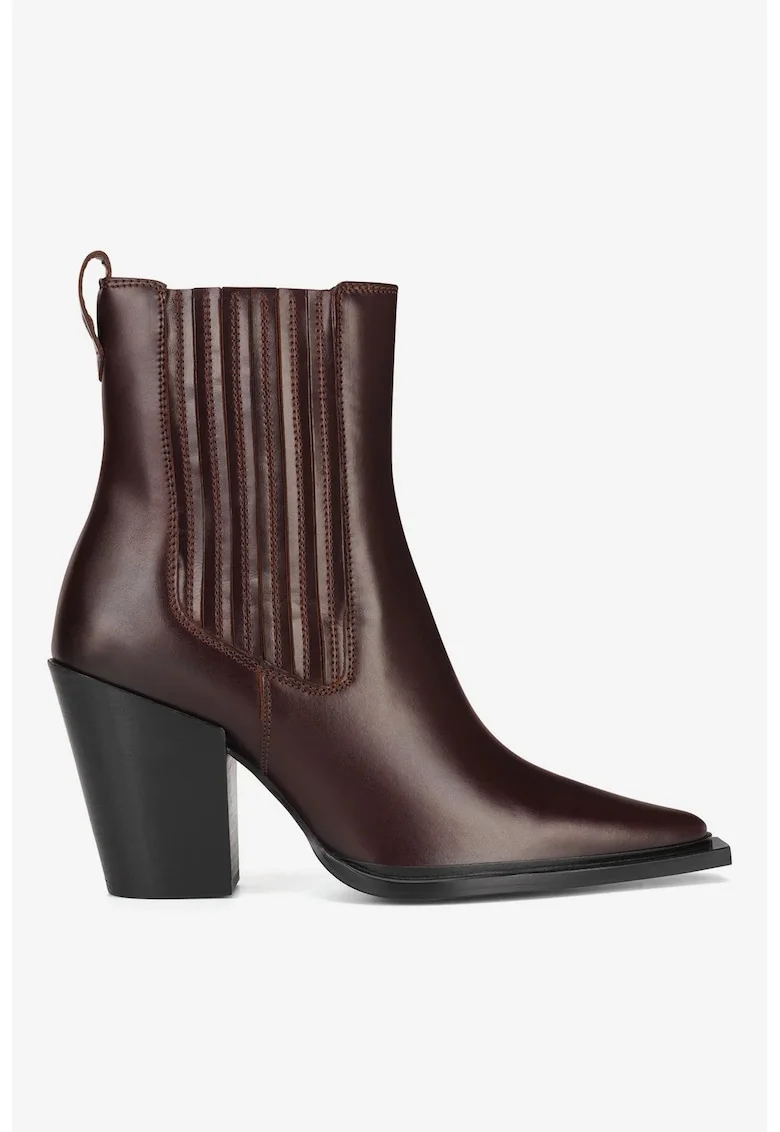 Ghete dama  5905588827610, Piele naturala, Maro, Maro