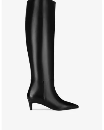 Cizme dama  5905588828730, Piele naturala, Negru, Negru