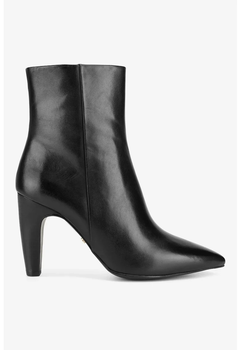Ghete dama  5905588852988, Piele naturala, Negru, Negru