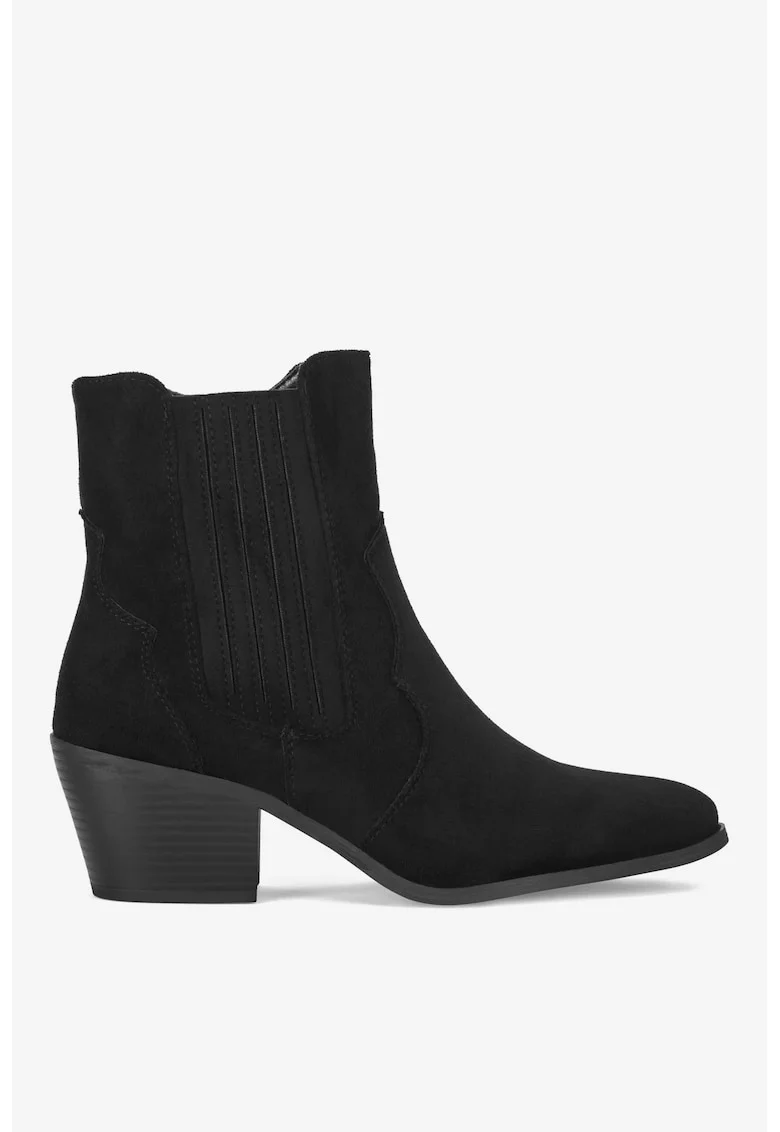 Ghete dama  5905588855224, Textil, Negru, Negru