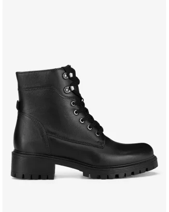 Ghete dama  5905588857976, Piele naturala, Negru, Negru