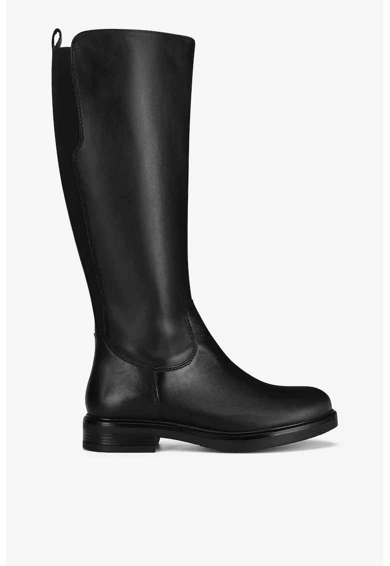 Cizme dama  5905588877424, Piele naturala, Negru, Negru
