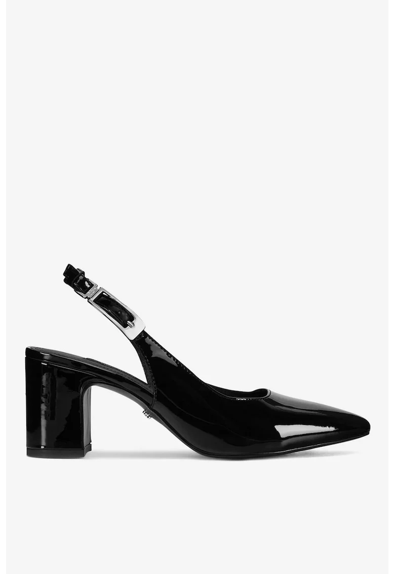 Pantofi dama  5905588879985, Piele naturala, Negru, Negru
