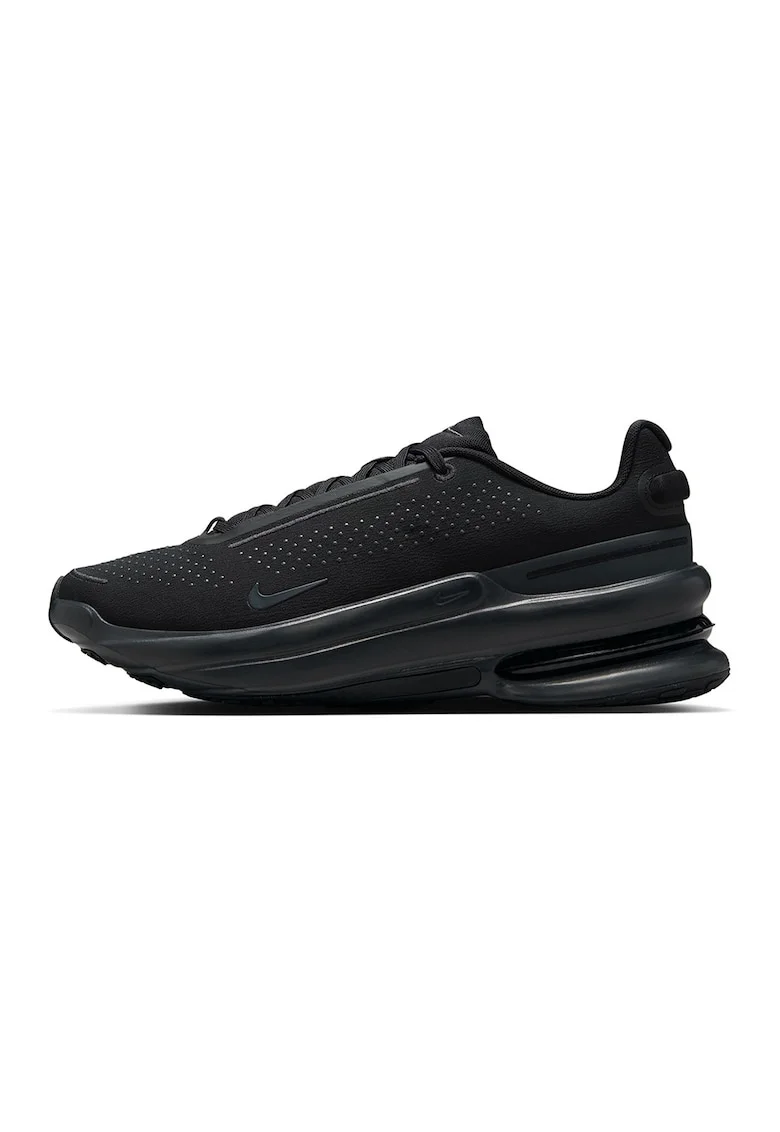 Pantofi sport Air Zoom Upturn din material textil cu detalii texturate, Negru/Gri antracit