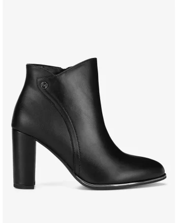 Ghete dama  5905588887980, Piele naturala, Negru, Negru