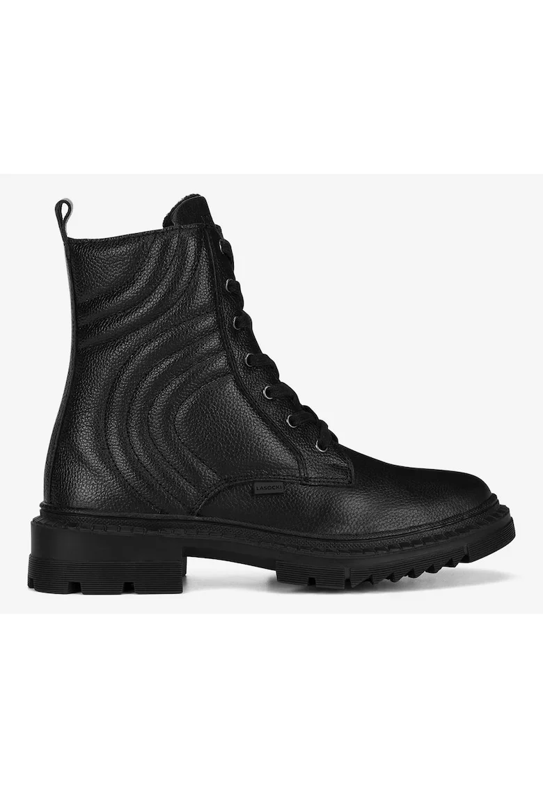 Ghete fete  5905588884729, Piele naturala, 33 EU, Negru