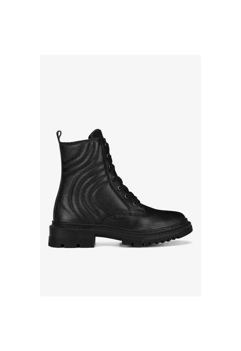 Ghete fete  5905588884729, Piele naturala, Negru, Negru