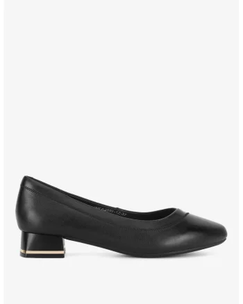 Pantofi dama  5905588891321, Piele naturala, Negru, Negru