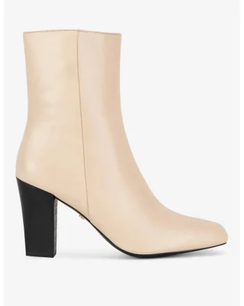 Ghete dama  5905588900948, Piele naturala, Bej, Bej
