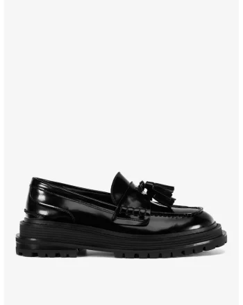 Mocasini dama  5905588904649, Piele naturala, Negru, Negru